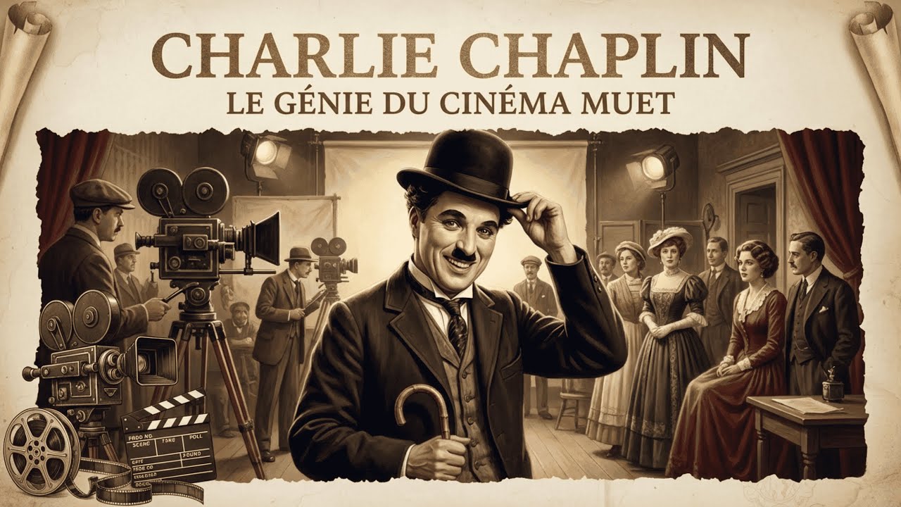Biographie de Charlie Chaplin : De la misère à la légende du cinéma