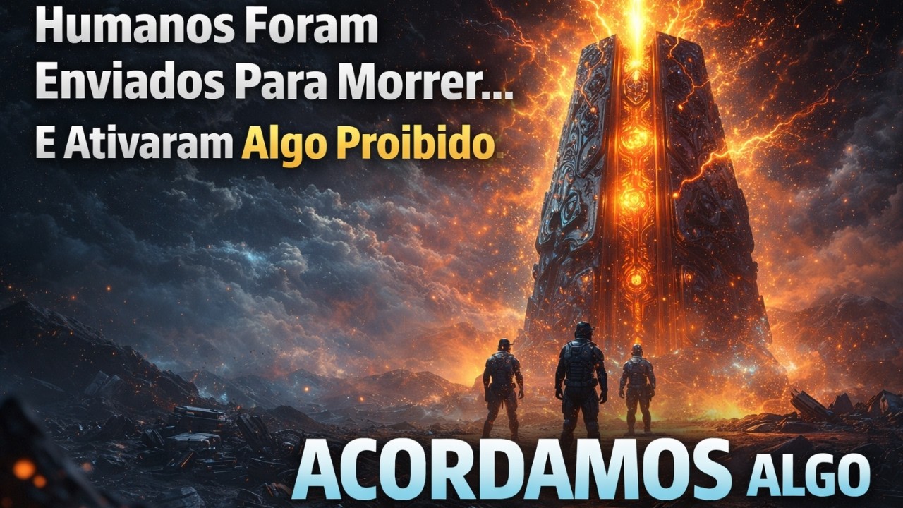 🔥Humanos Foram Enviados Para Morrer… E Ativaram Algo Proibido#ficcaocientifica  #HFY #SciFi