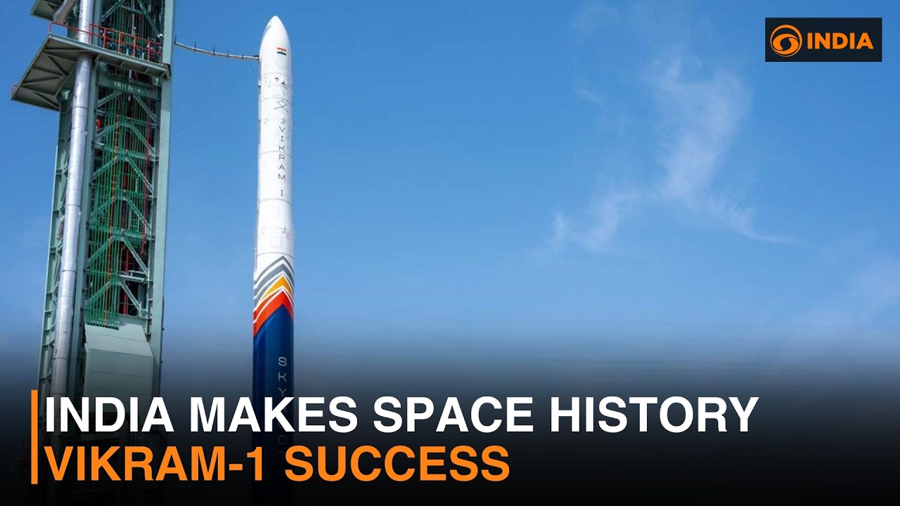 Запуск Vikram-1: Skyroot Aerospace творит историю с первой частной орбитальной ракетой Индии