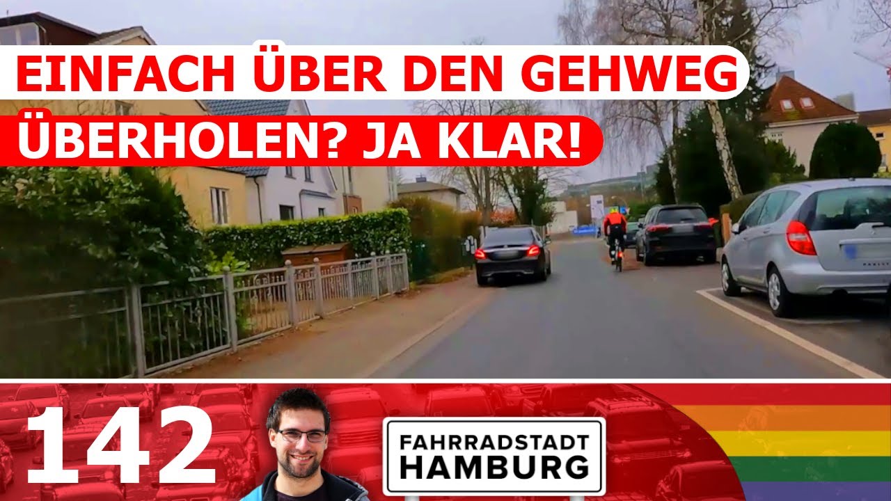 Radfahren in Hamburg (Teil 142) | Fahrrad Dashcam Hamburg