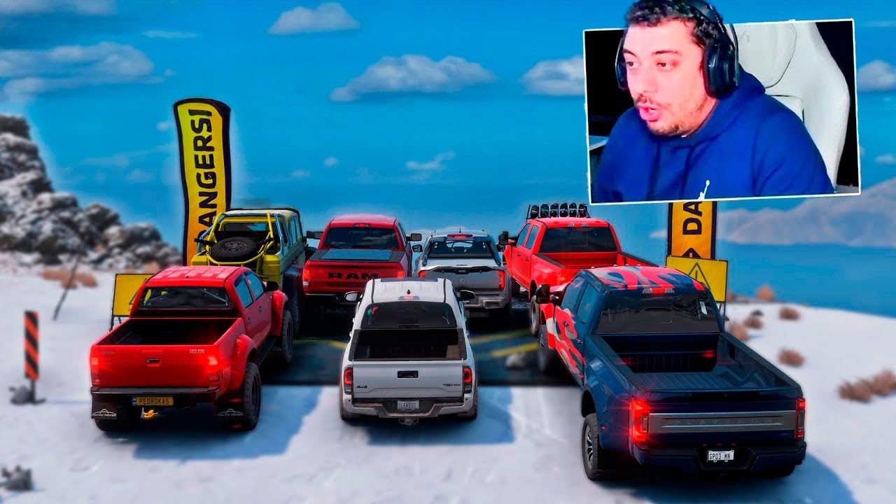 LADEIRA DA MORTE SEM FREIO - SÓ VALE CAMINHONETE NO FORZA HORIZON 5