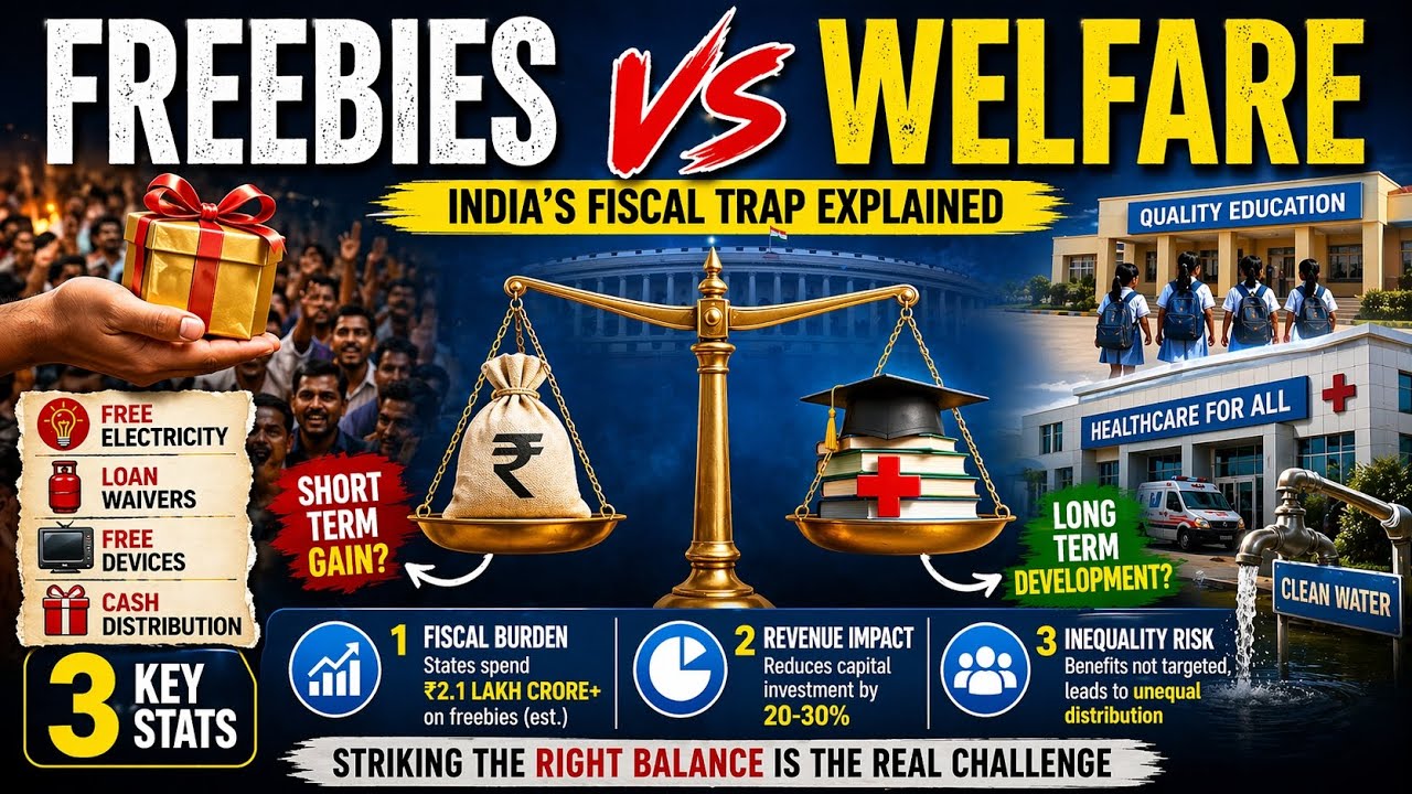 Are Freebies Destroying India&rsquo;s Economy?