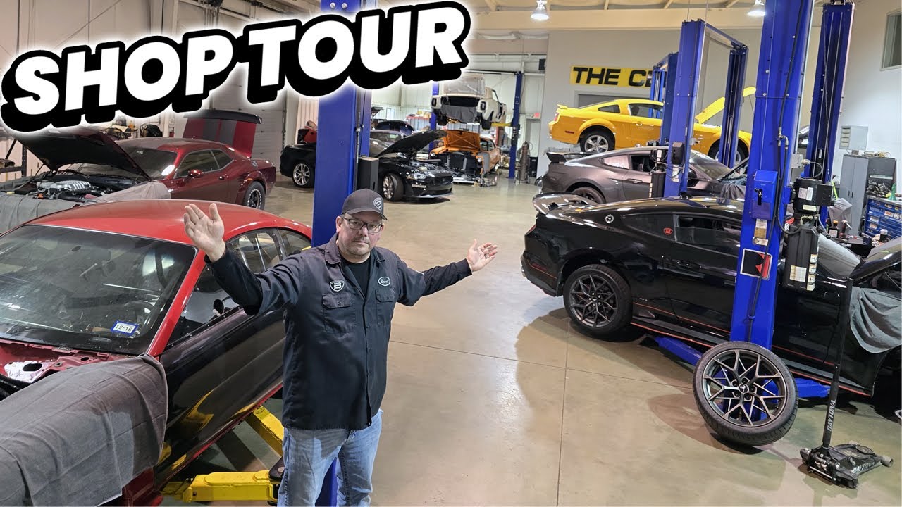 Brenspeed Shop Tour (March 2025) 3V Eforce, GT500, S550's, Dark Horse Mustang, Whipples & Procharger