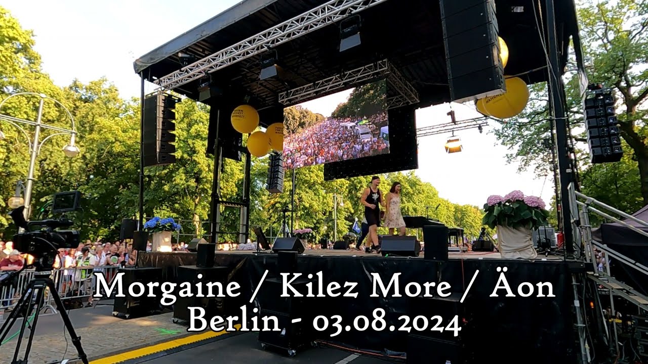 WIR KÖNNTEN!  🔥  Morgaine  🔥 Kilez More  🔥 Äon 🔥 Berlin  03.08.2024