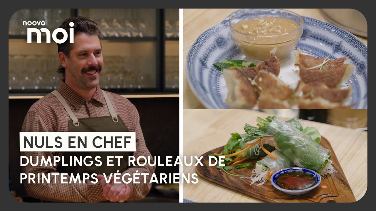 Nuls en chef | Atelier recette | Dumplings et rouleaux de printemps végétariens