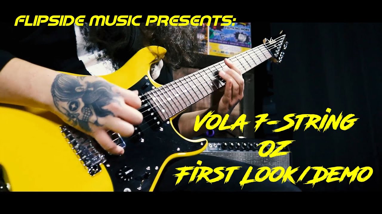 Vola Guitars - 7 String OZ - First Look & Demo