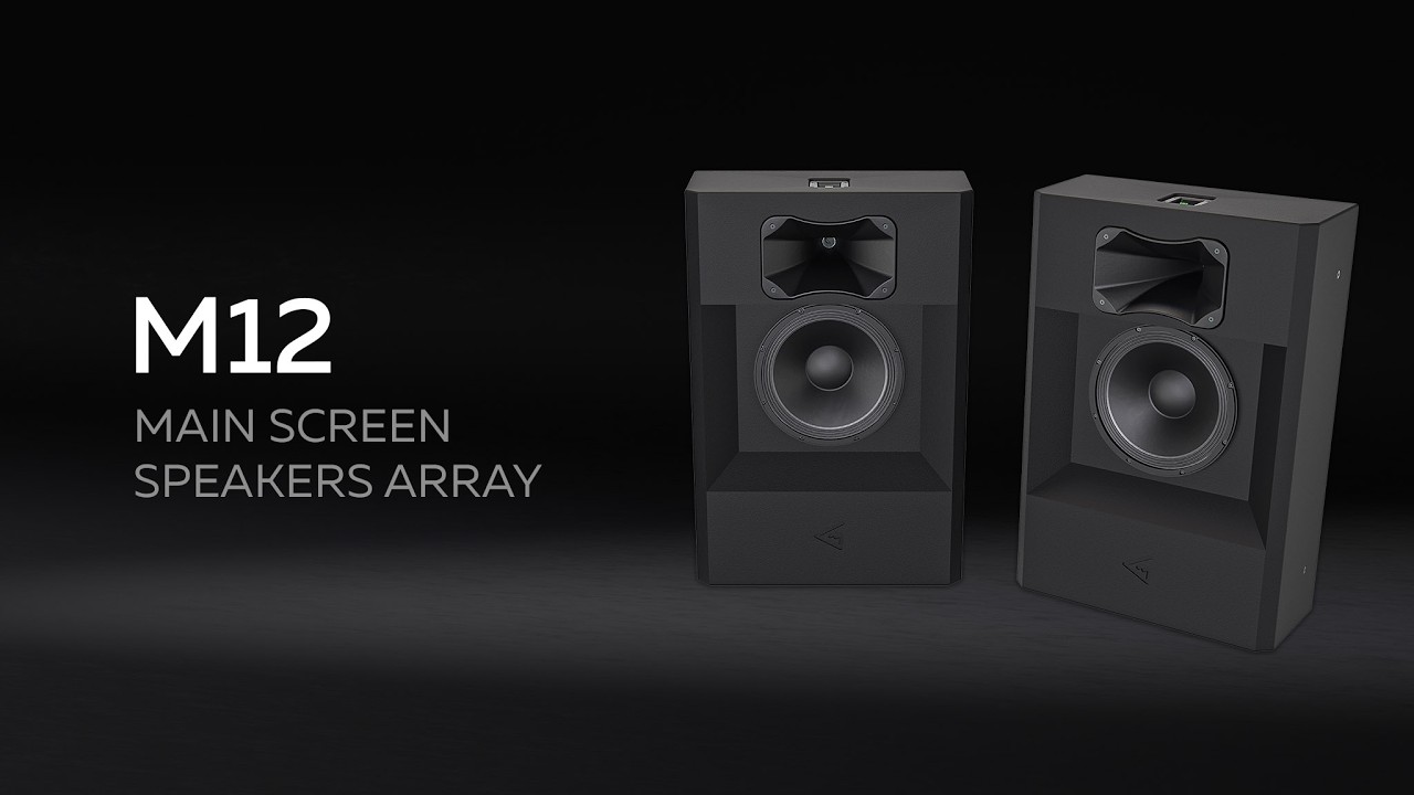 MAG Theatron M12 &mdash; Matched Main (Screen) Speaker Set (Array) | Welcome video