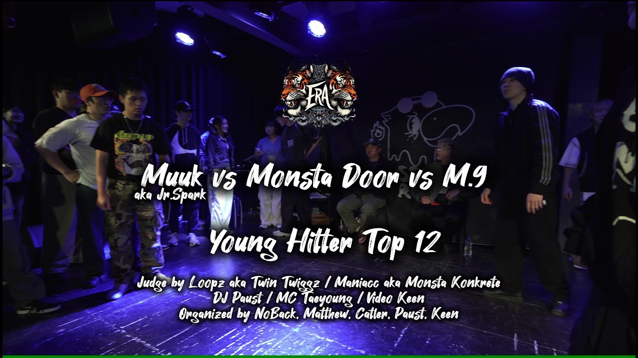 Muuk aka Jr.Spark vs Monsta Door vs M.9 | Young Hittter Top 12 | ERA vol.2