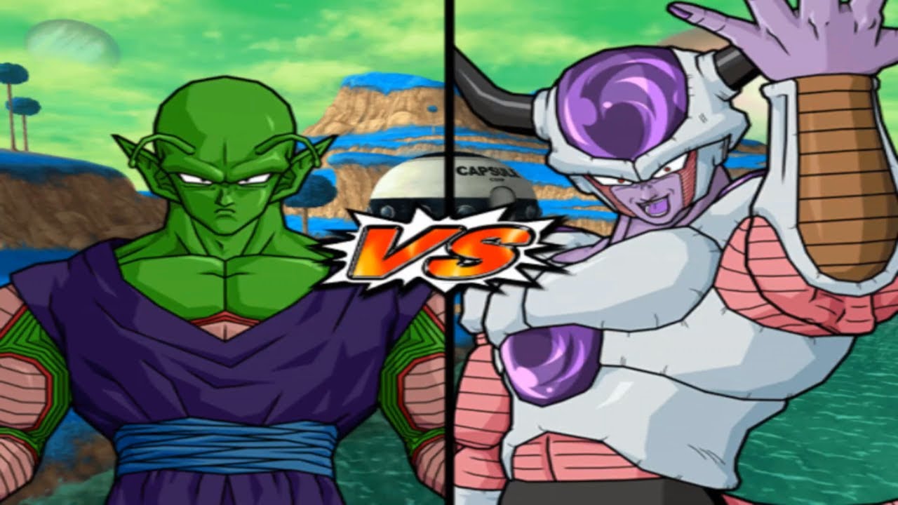 DBZ Budokai Tenkaichi 3 - Piccolo (Early) VS Frieza (2nd Form)