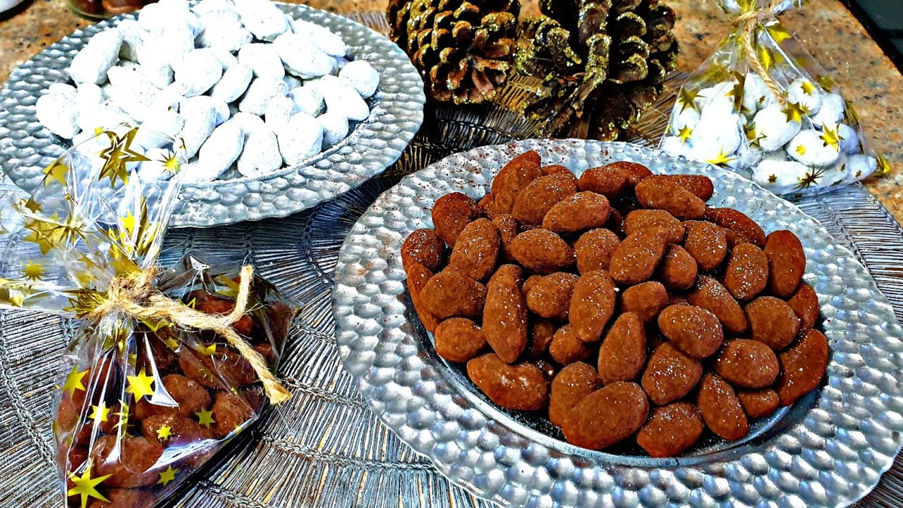 Schokomandeln/Pariser Mandeln Last Minute Geschenk selber machen wie vom Weihnachtsmarkt
