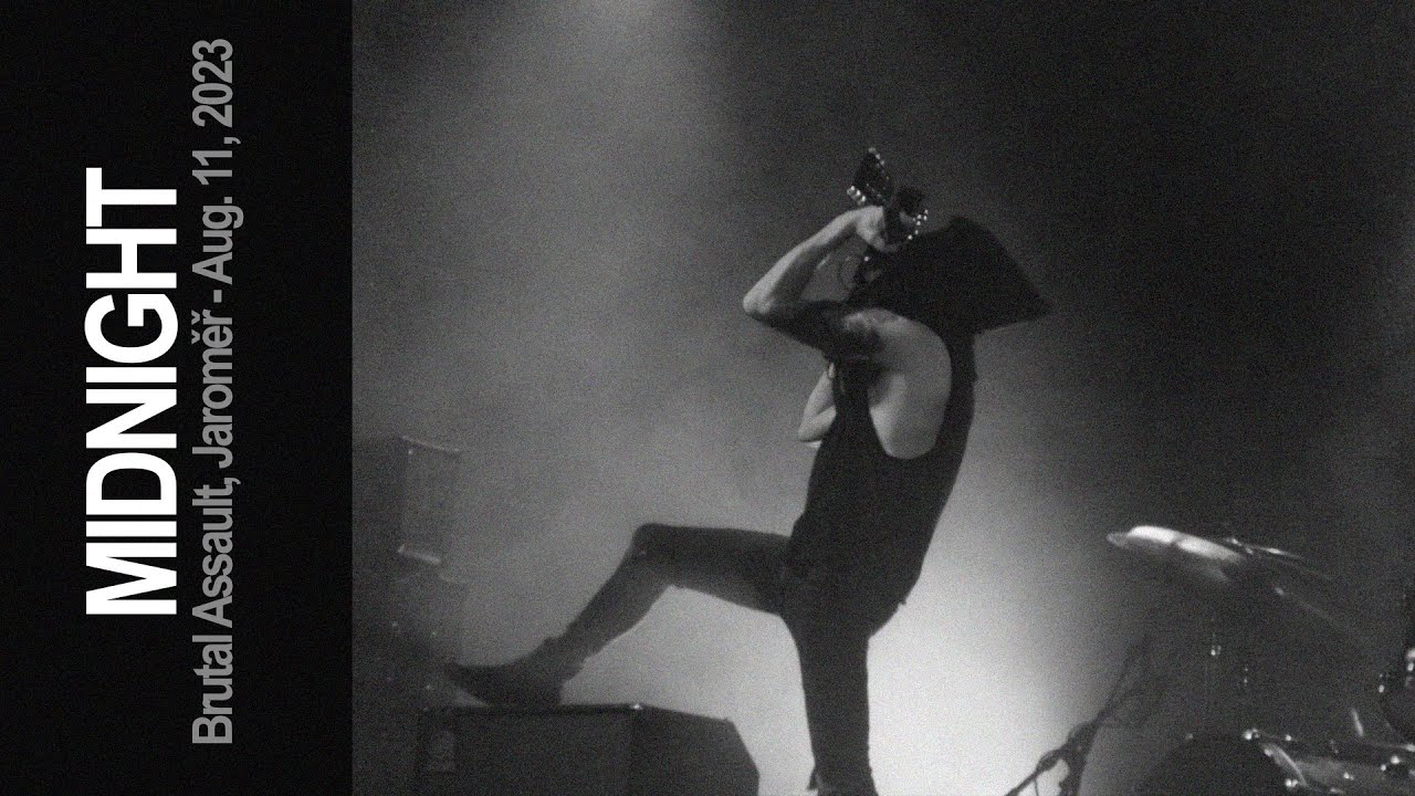 Midnight live at Brutal Assault, Jaroměř - Aug. 11, 2023