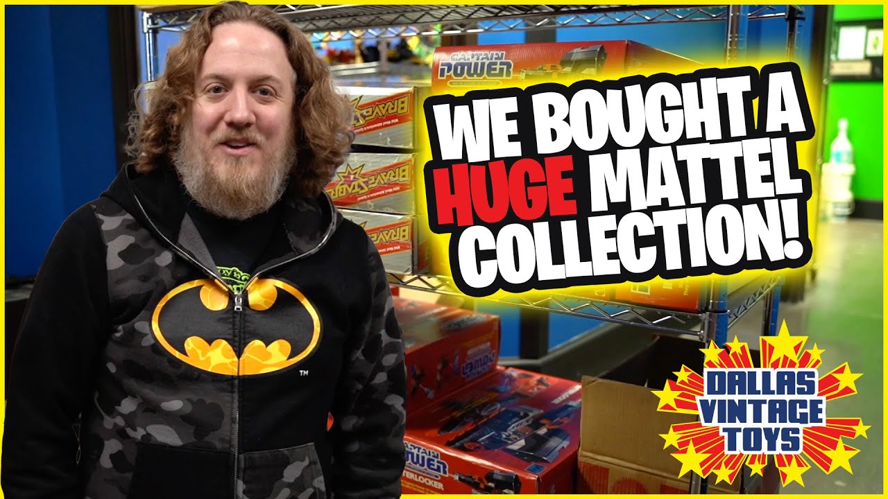 We bought a HUGE Private Mattel Toy Collection from a former Mattel Employee!!!