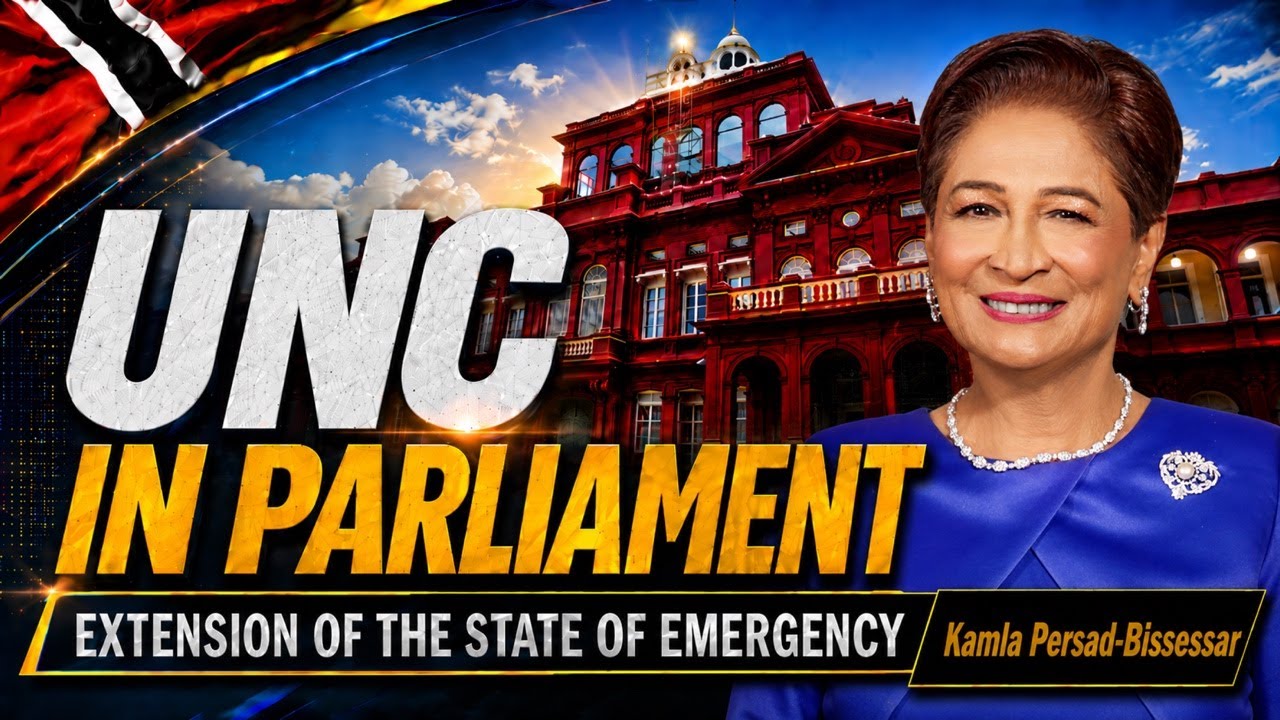 UNC IN PARLIAMENT - Kamla Persad-Bissessar on the SOE