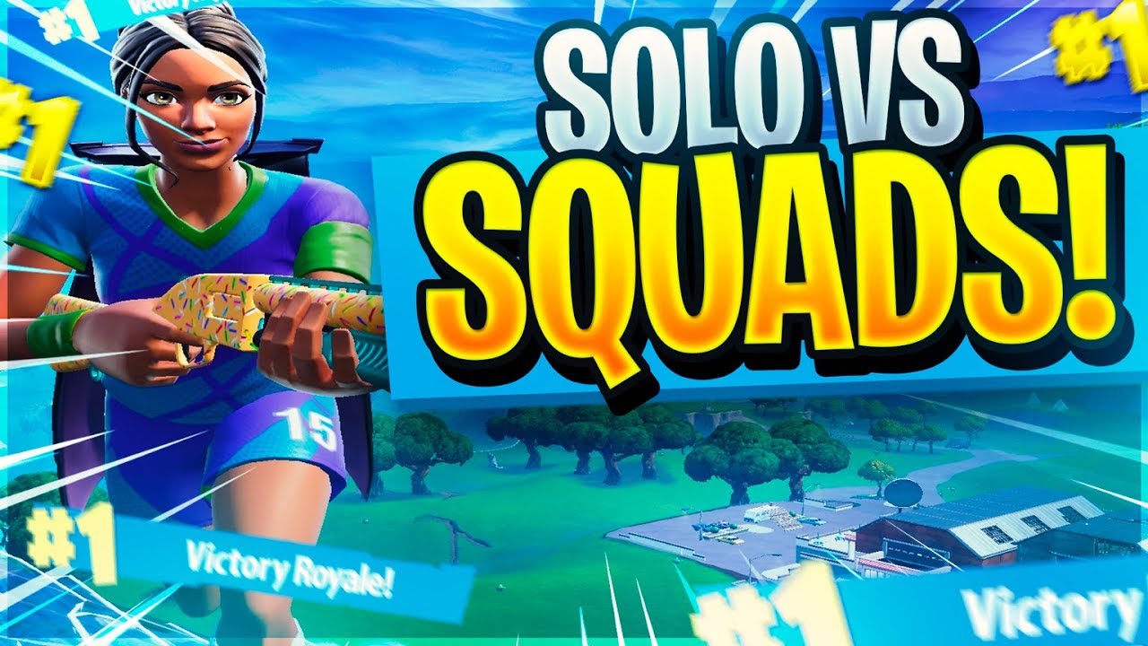 SOLO VS SQUAD!! +20 KILLS | FORTNITE | Rubinho vlc