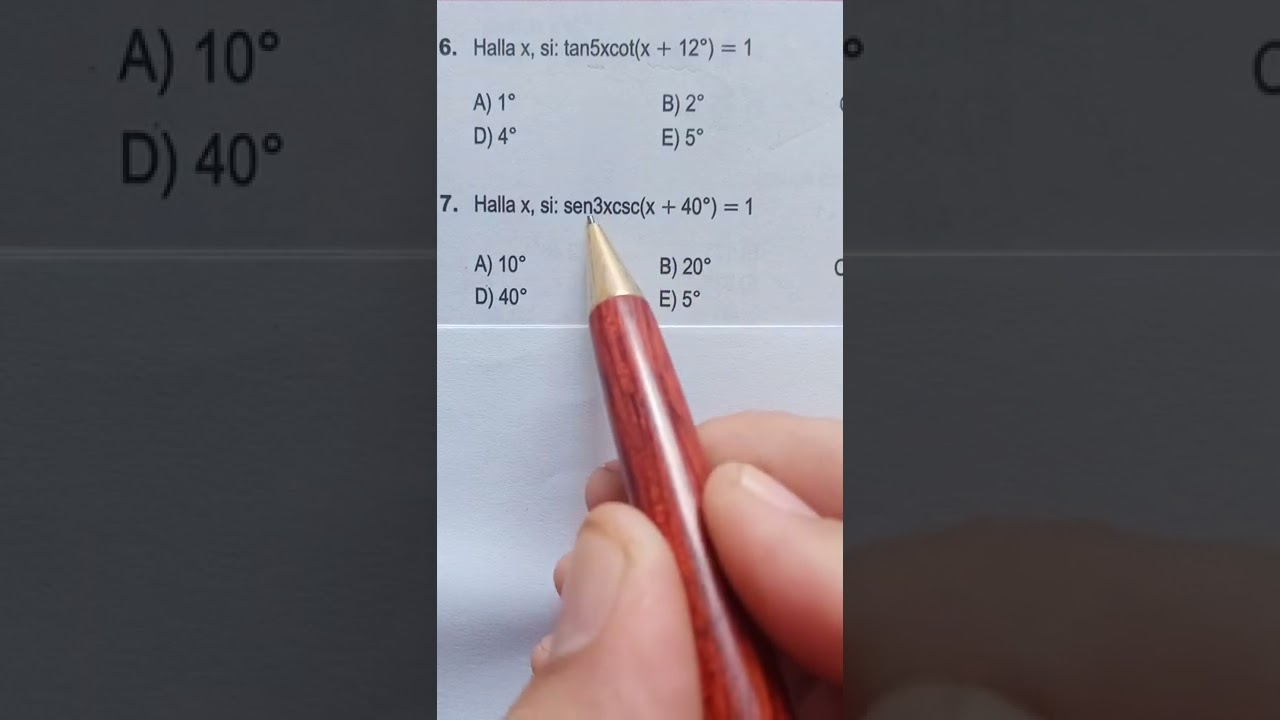 ✅TRIGONOMETR&Iacute;A  : RAZONES RECIPROCAS  #ELPROFEVERA #matem&aacute;ticas #shorts