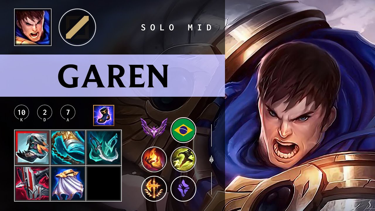 Garen Mid vs Akshan - BR Master Patch 26.03