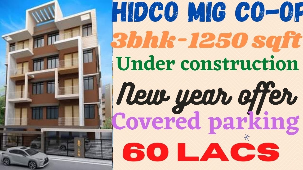 Hidco MIG Coop|New booking U/C|1250sqft|Newtown|60Lacs💯💎Special offer on first booking😱|7980537759☎🔴