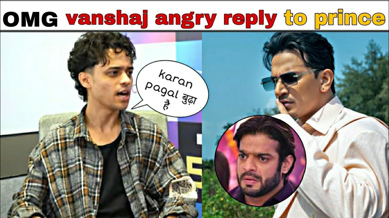 Vanshaj angry 😡 reply to Prince narula and Karan patel |#elvishyadav #vanshaj