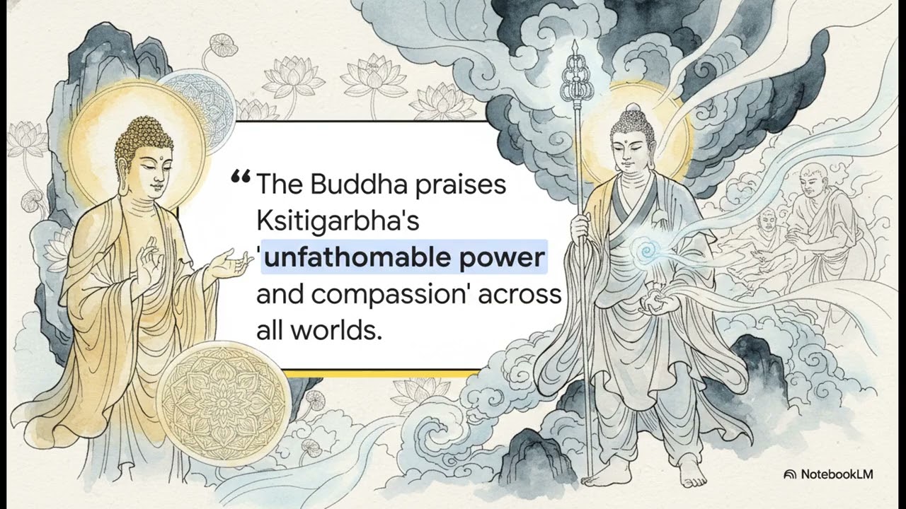 #KsitigarbhaSutra 6-1The Buddha s Endorsement #TathagatasPraiseChapter #KeyPoints #EssentialTeaching