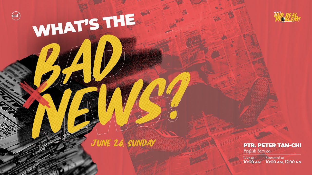 BAD NEWS: Deny or Do Something About It | Peter Tan-Chi