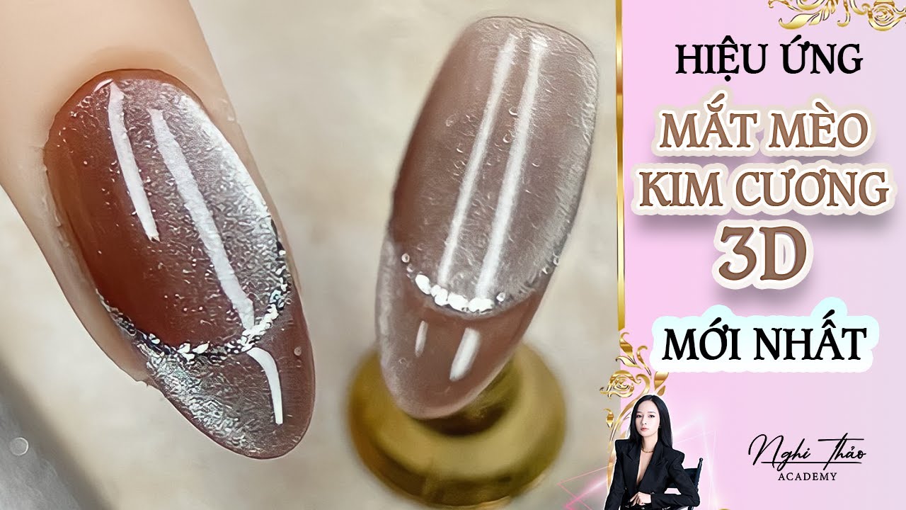 Hiệu ứng mắt mèo kim cương 3D mới nhất