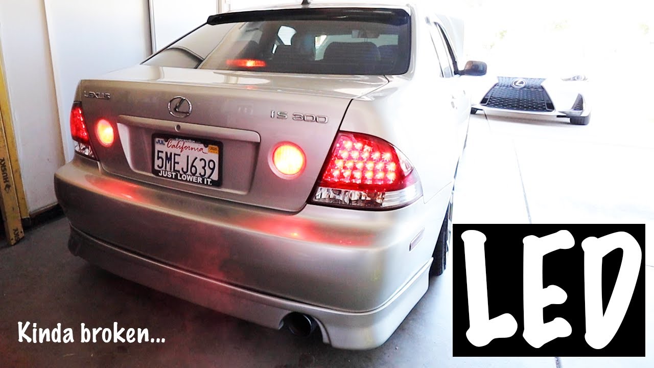 LED Tail Light Install! | Lexus IS300