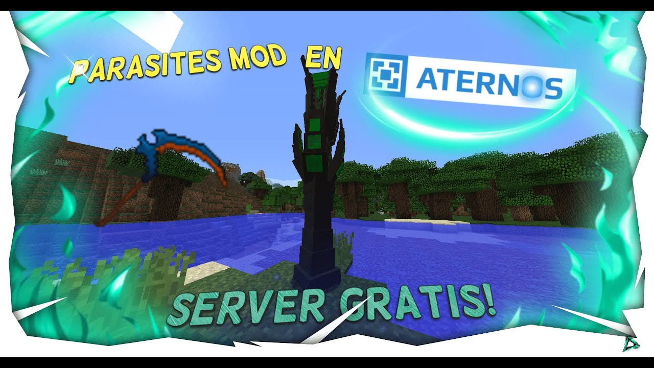 🔥 COMO CREAR UN SERVIDOR CON EL MOD DE PARASITES  EN ATERNOS 😎  | [DESCONTINUADO]