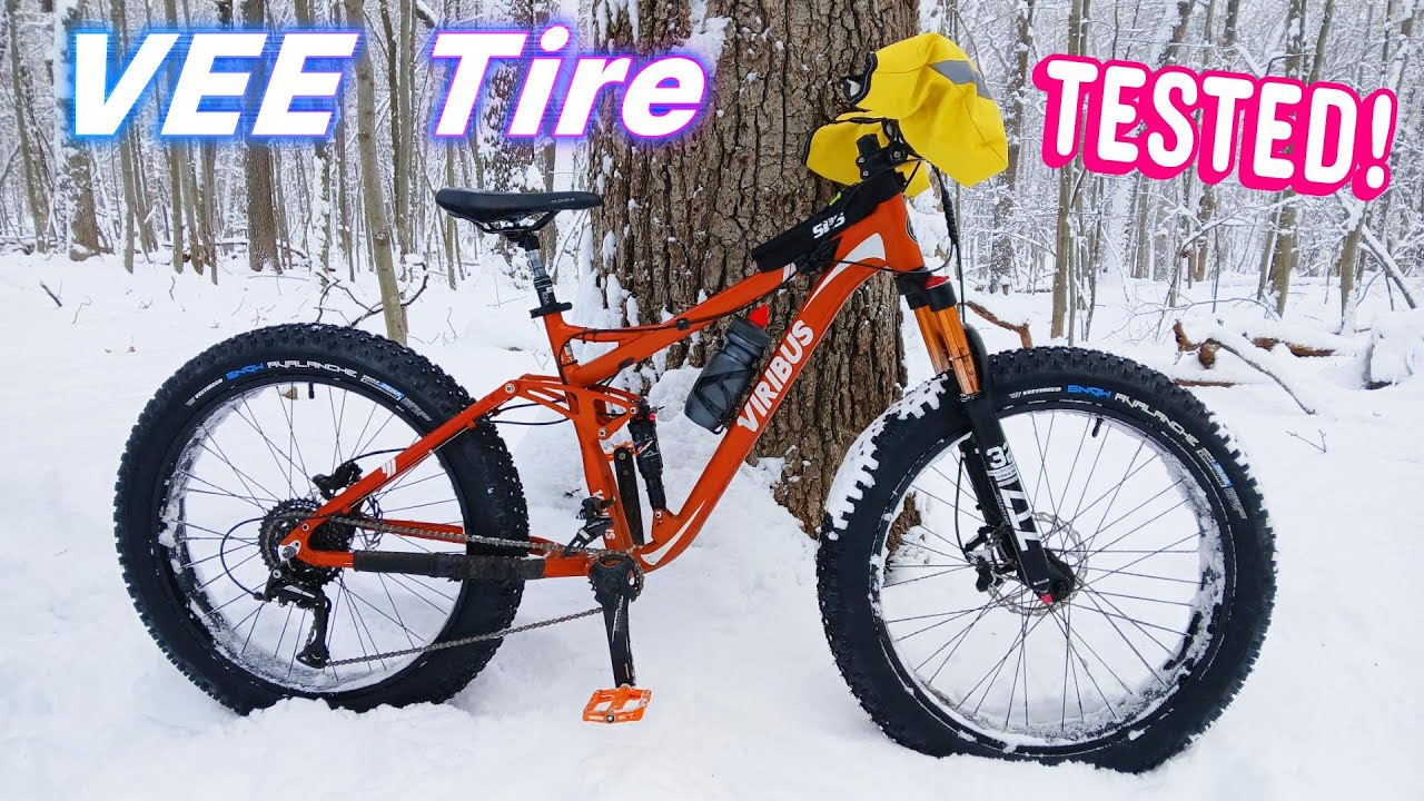 Обзор и тестирование зимней шины для фэтбайков VEE TIRE Snow Avalanche в экстремальных условиях!