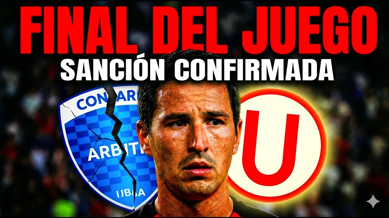 El fin de Kevin Ortega: La CONAR confirma lo que todos temían #universitariodedeportes  #cuscofc