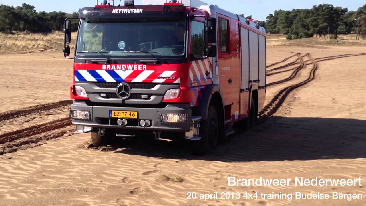 4x4 training Brandweer Nederweert