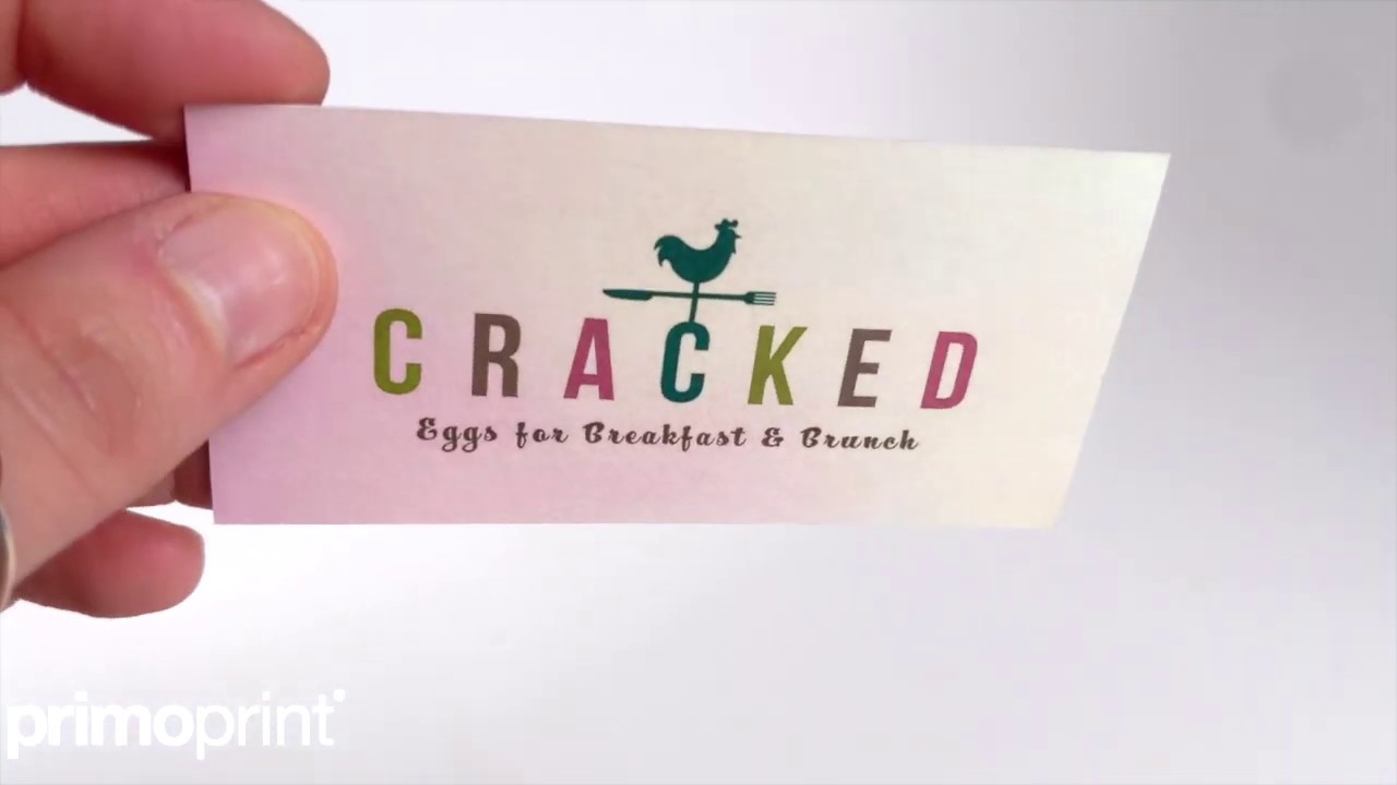 Natural Business Cards | 30% Recycled | Primoprint