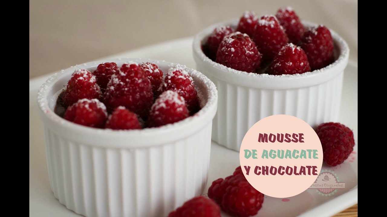 Mousse de Aguacate y Chocolate | Pudin de Chocolate | Postre Saludable