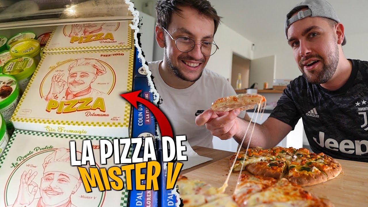 On goûte la Pizza delamama de Mister V aux fromages et au poulet !