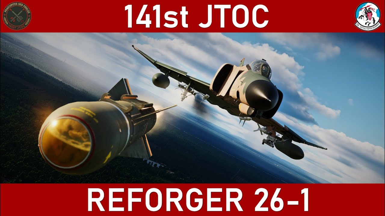 DCS F-4E | Обзор действий после выполнения задачи Reforger 26-1 | Cougar 1