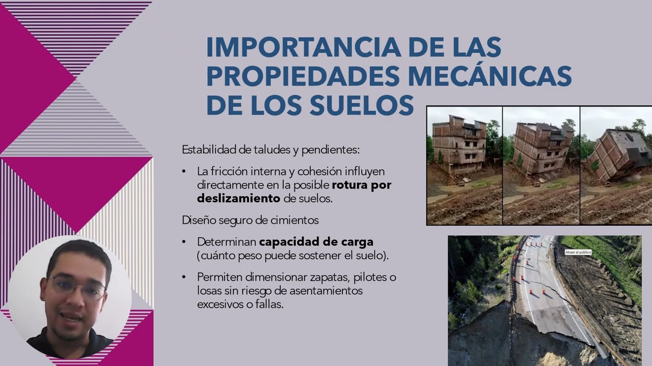 ¿POR QUÉ ES IMPORTANTE CONOCER LAS PROPIEDADES MECÁNICAS Y DE DEFORMABILIDAD DE UN SUELO?