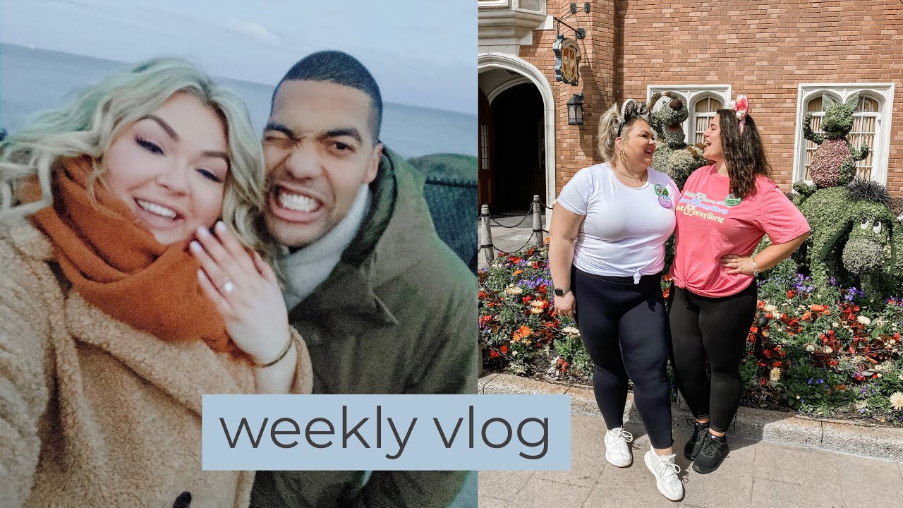 Weekly Vlog | I GOT ENGAGED AND WENT TO DISNEY WORLD TO SURPRISE GABBY!