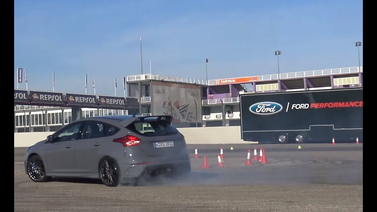 [4k] Drift Mode Ford Focus RS OUTSIDE and INSIDE view in Ultra HD 4k