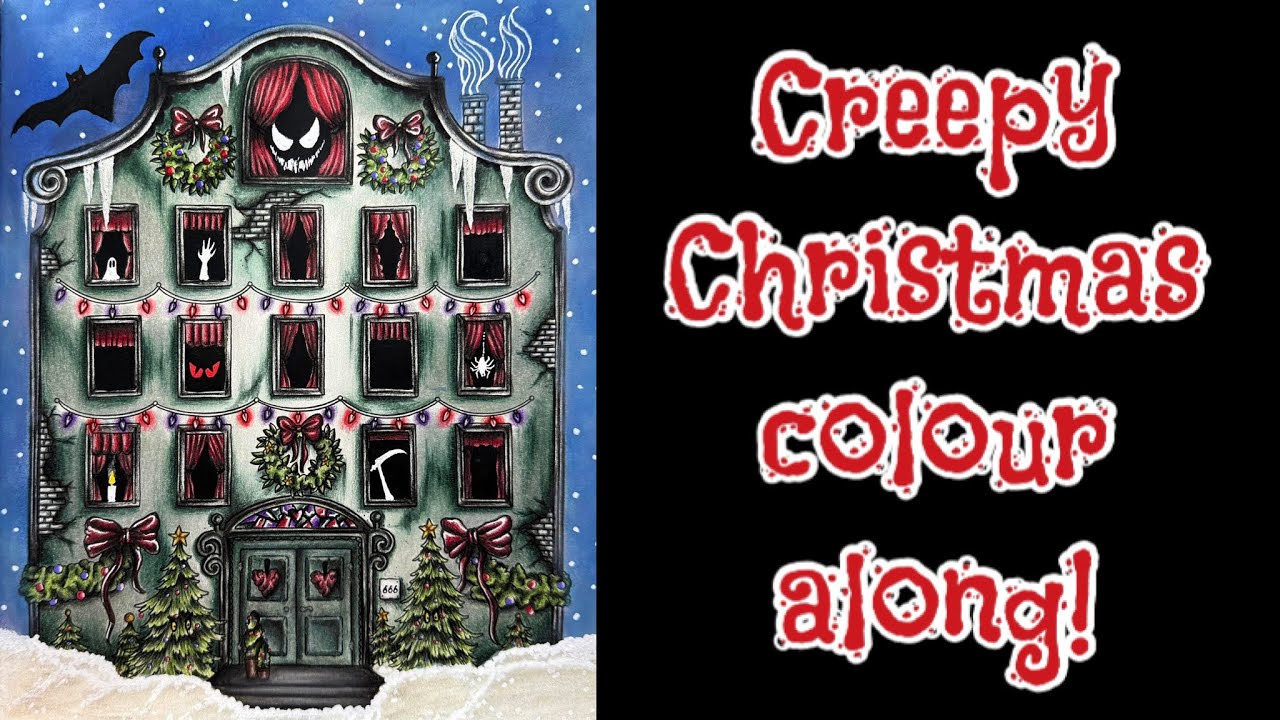 Christmas Coloring Gets a Dark Makeover
