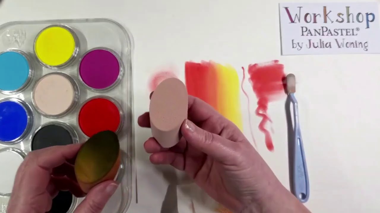Julia Woning Introduces Her PanPastel Workshop Book - Facebook Live 1/23/21