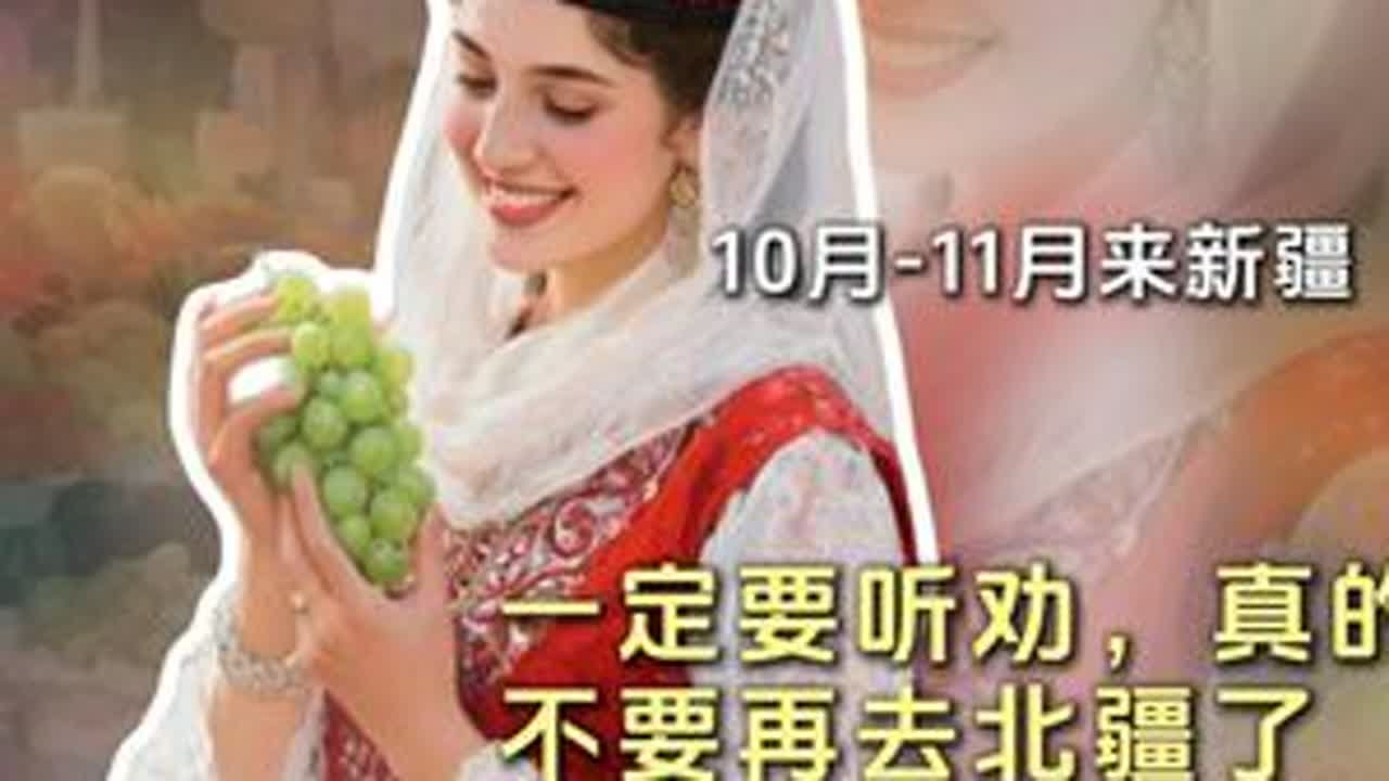 10月-11月来新疆旅游，一定要听劝，不要再去北疆了！ #新疆旅游攻略  #新疆自驾游攻略  #南疆旅游 #北疆旅游攻略  #旅行推荐官