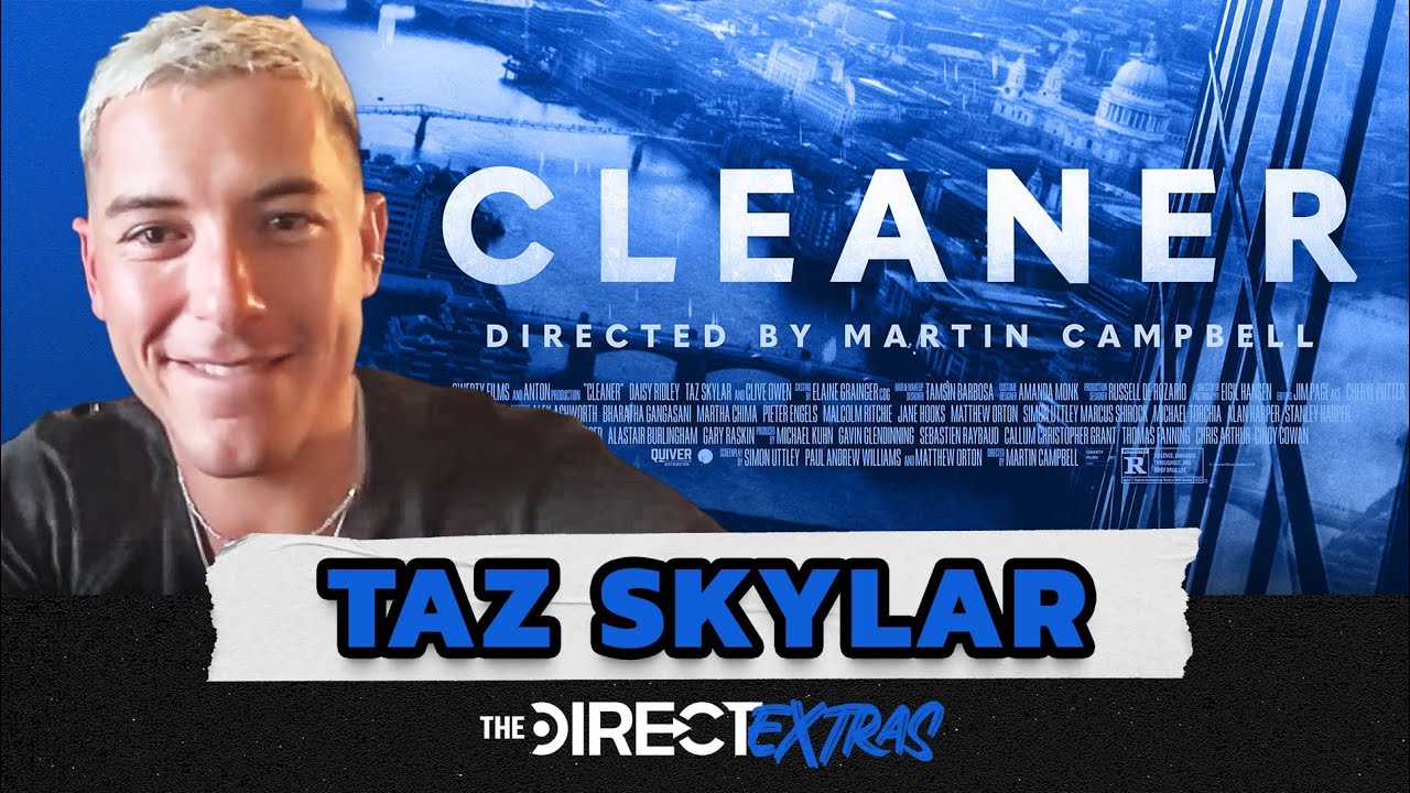 Cleaner 2025 Movie Star Taz Skylar on His Activist Character and If There Were Real Life Influences