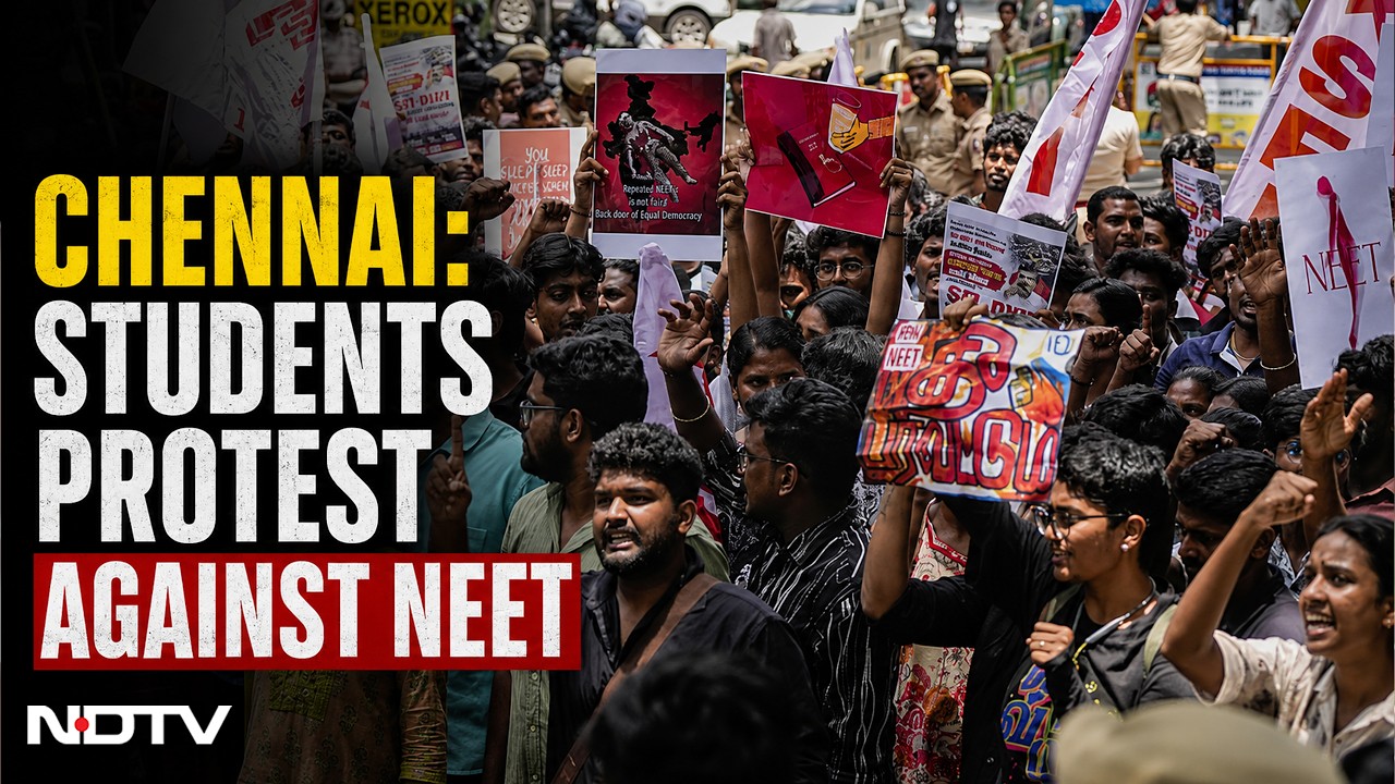 NEET Protest LIVE | NEET Ban Demand Grows: Students Protest In Chennai