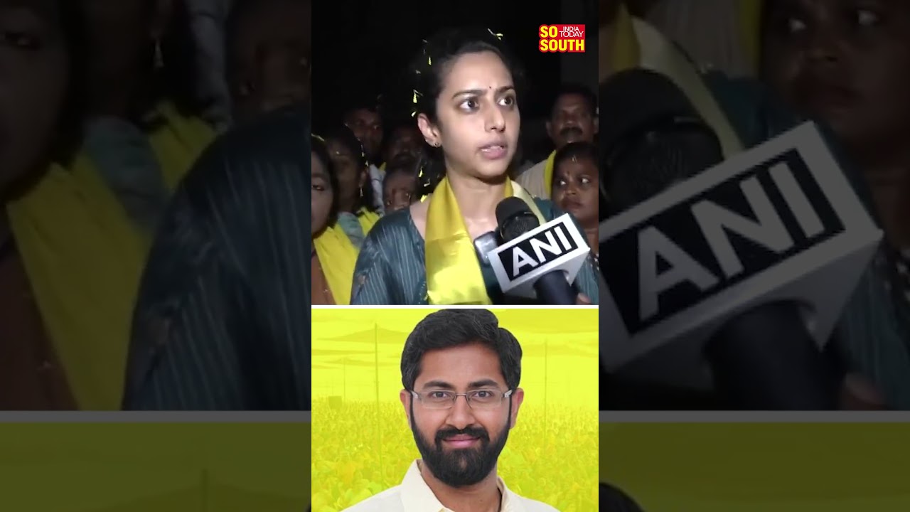 Blessed To Receive So Much Love: Visakhapatnam TDP MP candidate Bharat’s wife Tejaswini | SoSouth