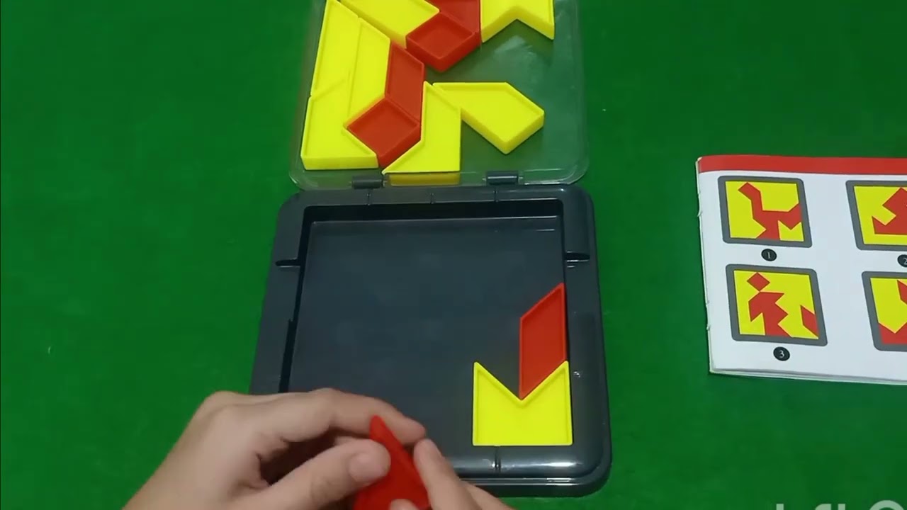 Tangram board game #gaming #games #اختبارالقدرات #gameplay