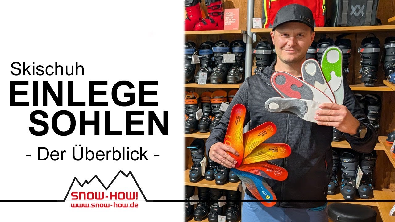Warum Einlegesohlen im Skischuh so wichtig sind! | Tipps für mehr Komfort & Kontrolle