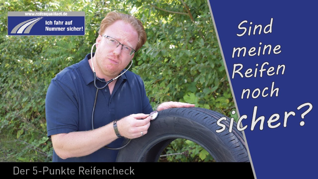 Reifencheck in 5 Schritten