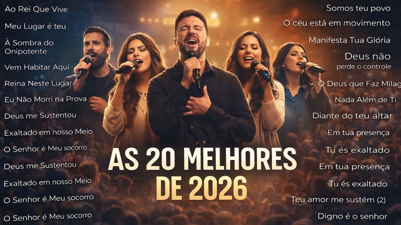 OS MELHORES HINOS DE LOUVOR E ADORAÇÃO DE 2026 | Hinos da Presença
