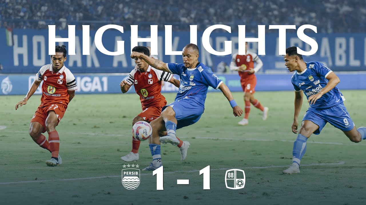 Bermain 10 Orang, PERSIB Curi Gol di Injury Time | Match Highlight PERSIB 1-1 Barito Putera