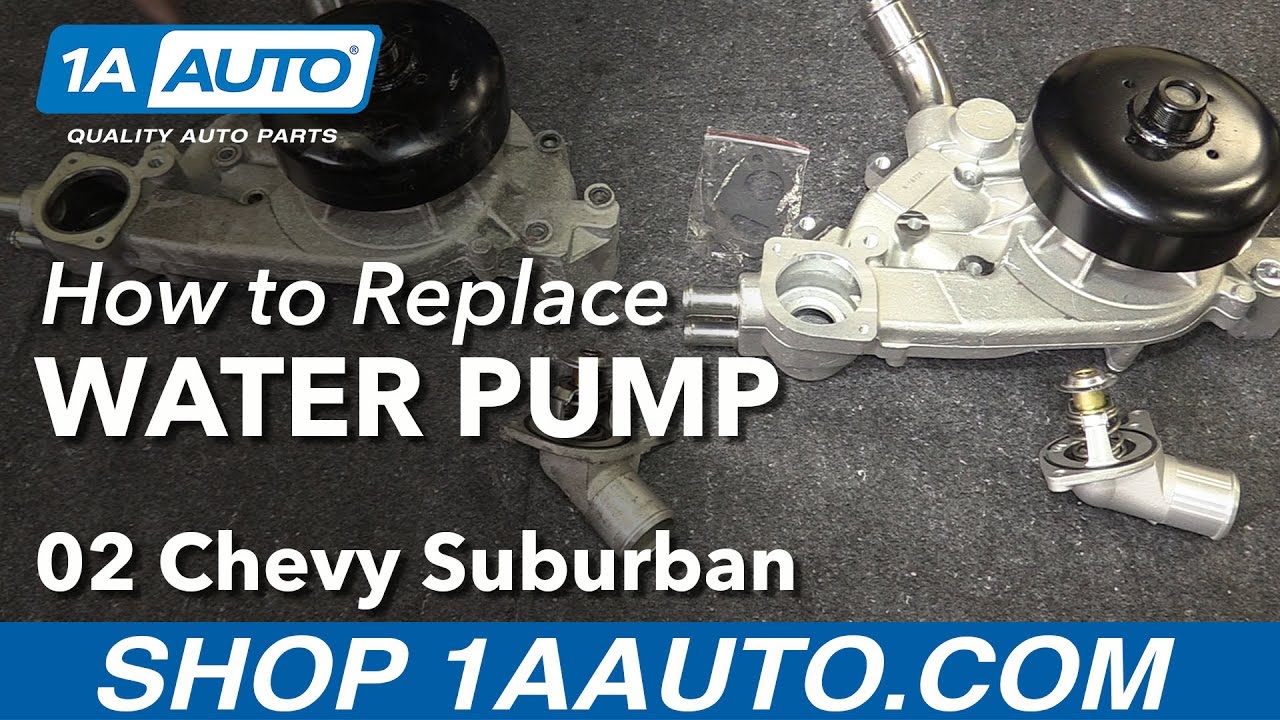 How to Replace Water Pump 00-03 Chevy Suburban