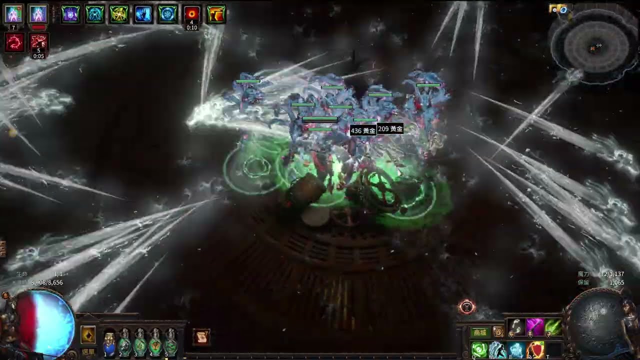 [POE3.27]喚醒幽魂九頭蛇刷T17演示 Raise Spectre Hydra